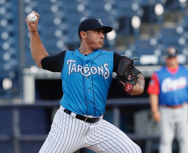 Tampa Tarpons pitcher Jio Orozco