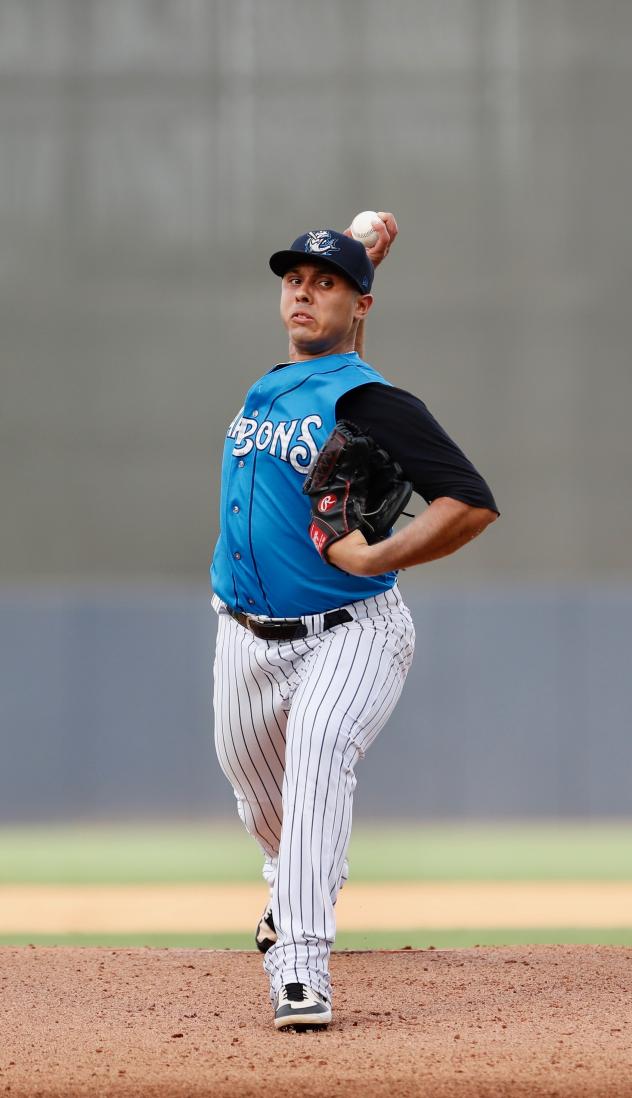 Tampa Tarpons pitcher Jio Orozco