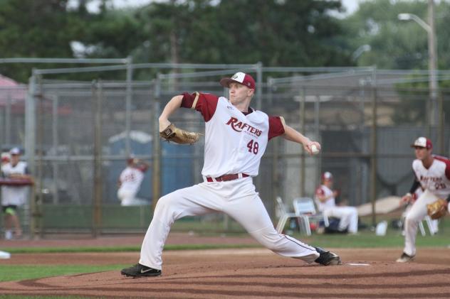 Wisconsin Rapids Rafters pitcher Gareth Stroh