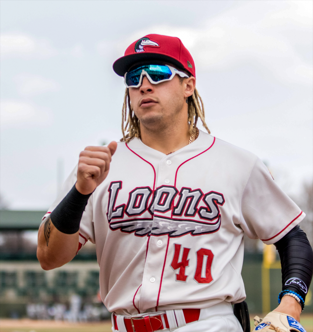 Niko Hulsizer of the Great Lakes Loons