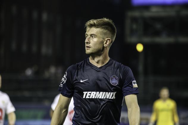 Memphis 901 FC midfielder Cam Lindley