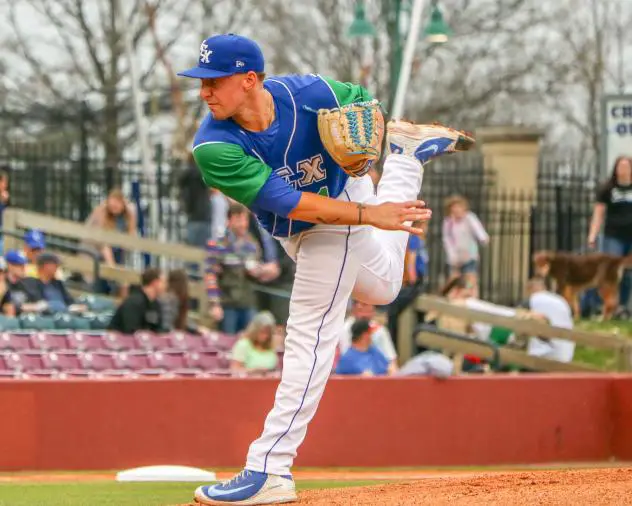 Lexington Legends pitcher Charlie Neuweiler