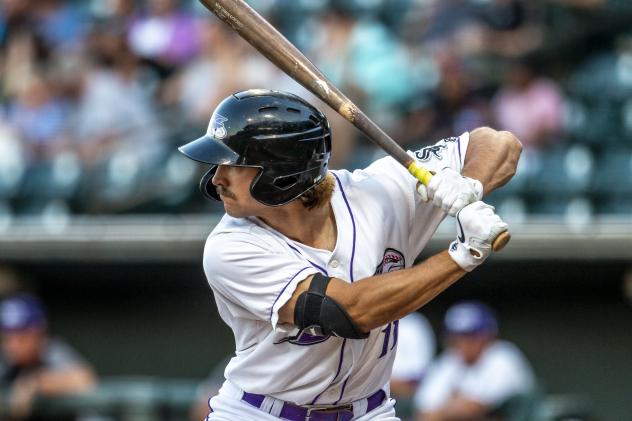 Winston-Salem Dash infielder Jameson Fisher