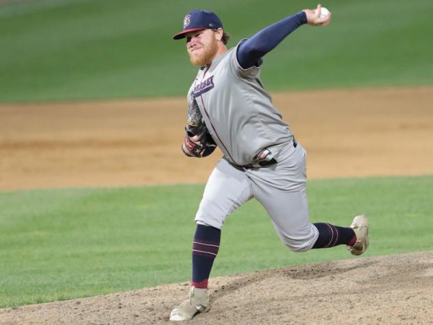 Somerset Patriots pitcher Brett Oberholtzer