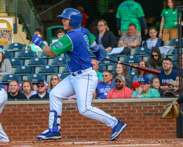 Eric Cole of the Lexington Legends