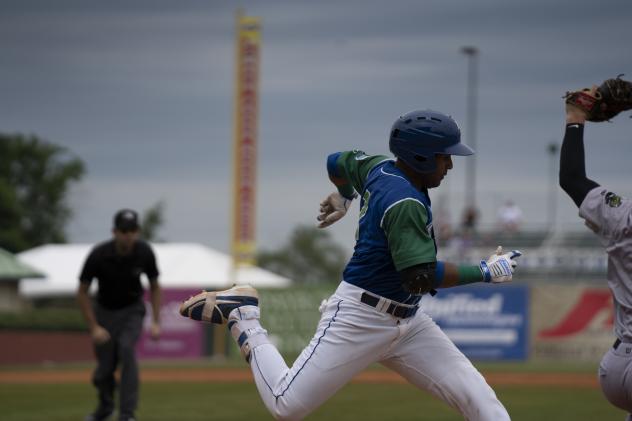 Rubendy Jaquez of the Lexington Legends