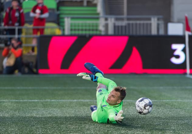 Memphis 901 FC goalkeeper Jeff Caldwell