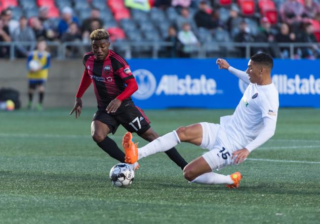 Memphis 901 FC defender Jacob Hauser-Ramsey vs. Ottawa Fury FC