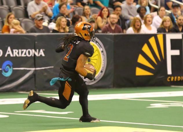 Jamal Miles of the Arizona Rattlers vs. the San Diego Strike Force