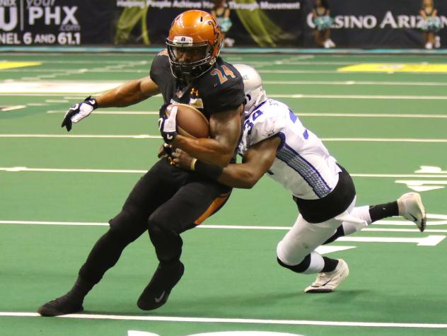 Roland Genesy, Jr of the Arizona Rattlers vs. the San Diego Strike Force