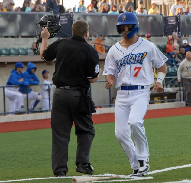 Green Bay Booyah outfielder Joe Mason