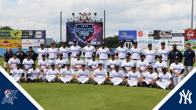 Pulaski Yankees 2019 team photo