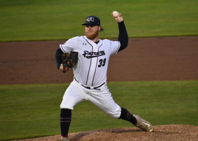 Somerset Patriots pitcher Brett Oberholtzer