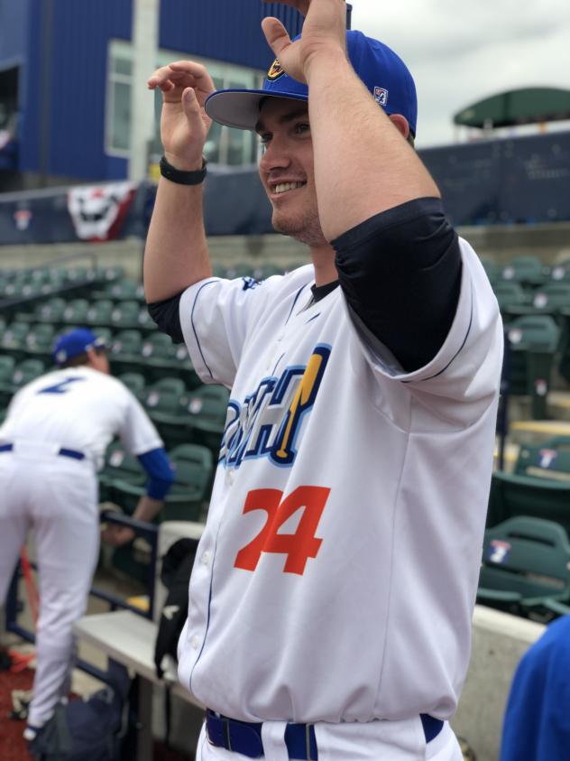 Green Bay Booyah pitcher Tommy Miller