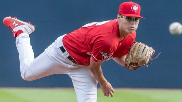 Vancouver Canadians RHP Nick Fraze made his pro debut on Wednesday afternoon in Vancouver