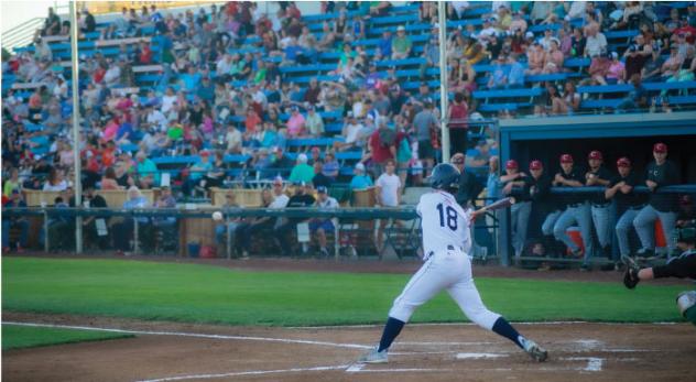 Walla Walla Sweets outfielder Patrick Caulfield