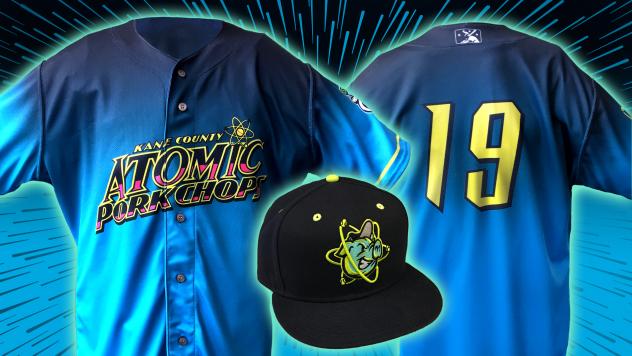 Kane County Atomic Pork Chops hat and uniform