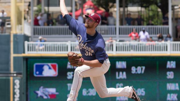 Frisco RoughRiders pitcher Blake Bass