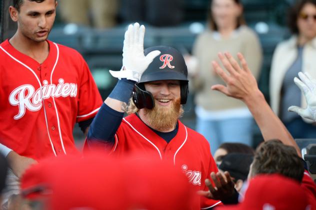 Jake Fraley of the Tacoma Rainiers