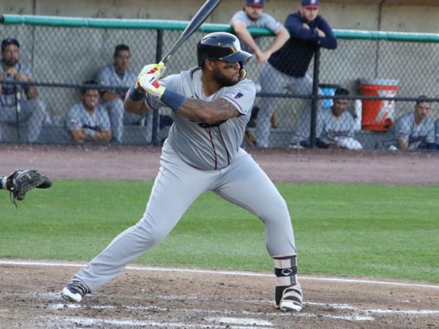 Edwin Espinal of the Somerset Patriots