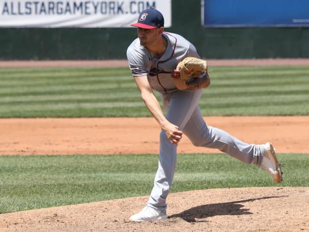 Somerset Patriots pitcher David Kubiak