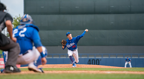 Tulsa Drillers reliever Chris Nunn delivers a pitch during the Drillers win over Amarillo Sunday afternoon at ONEOK Field