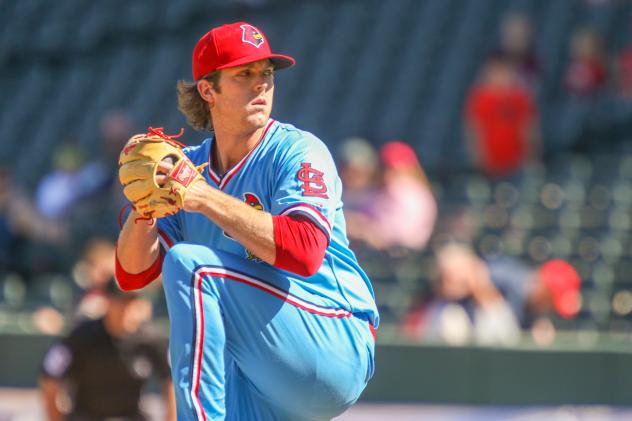 Memphis Redbirds pitcher Jake Woodford