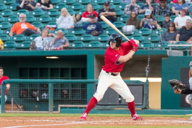 Fresno Grizzlies outfielder Andrew Stevenson