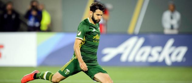 Portland Timbers midfielder Diego Valeri