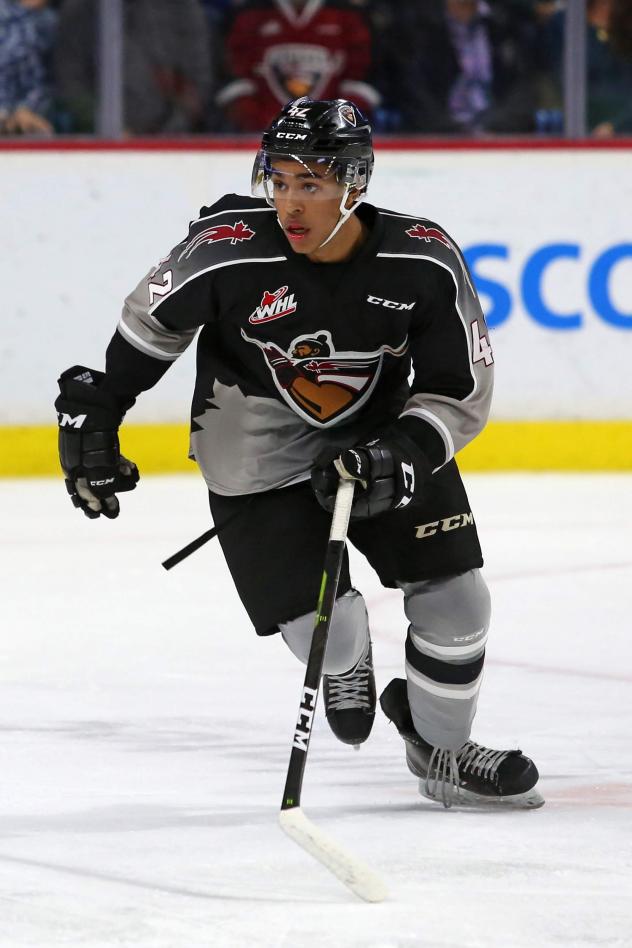 Vancouver Giants forward Justin Sourdif