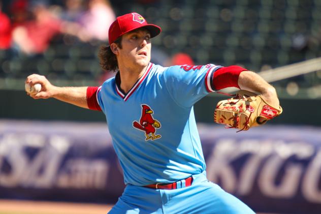 Memphis Redbirds pitcher Jake Woodford