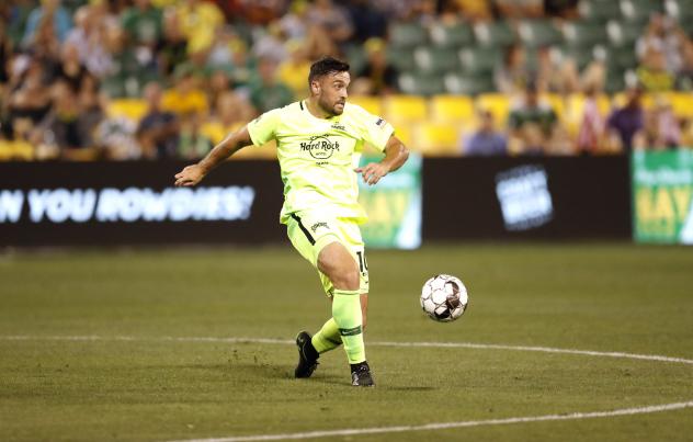 Brandon Allen with the Tampa Bay Rowdies