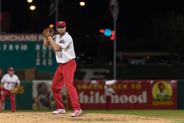 El Paso Chihuahuas pitcher Dakota Bacus