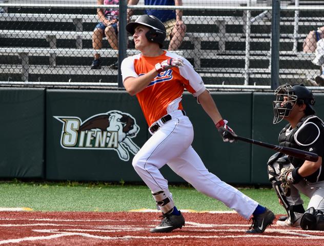 Justin Bench of the Albany Dutchmen