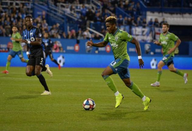 Seattle Sounders FC race upfield
