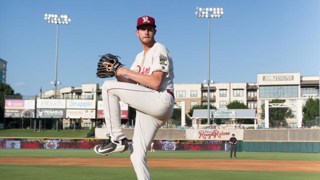 Frisco RoughRiders pitcher Jason Bahr