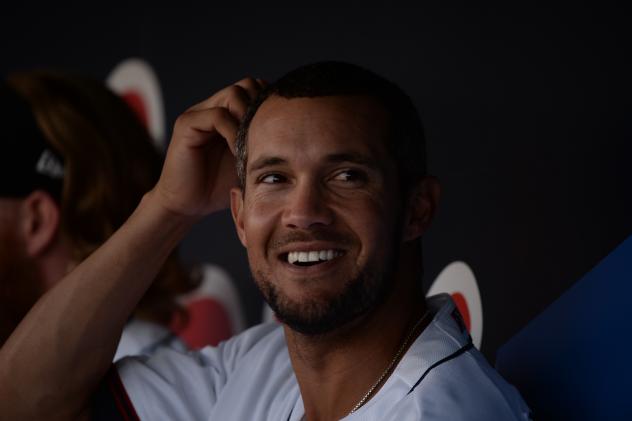 Kristopher Negron of the Tacoma Rainiers