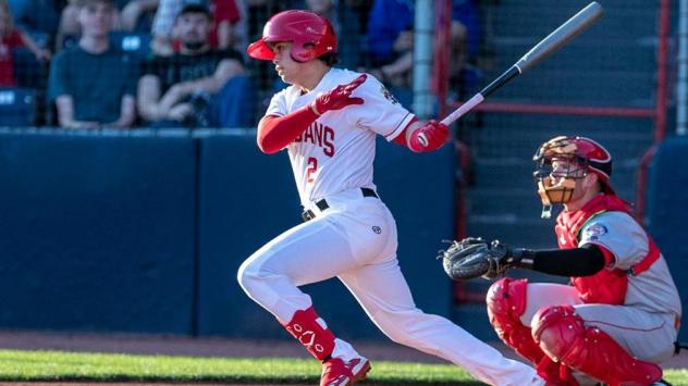 Vancouver Canadians center fielder Dominic Abbadessa