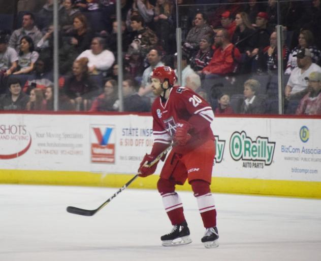 Allen Americans defenseman Ben Owen