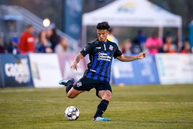 Alex Molano of Colorado Springs Switchbacks FC