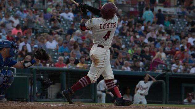Andretty Cordero of the Frisco RoughRiders