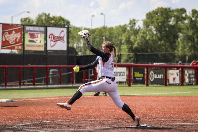 Chicago Bandits pitcher Rachel Fico