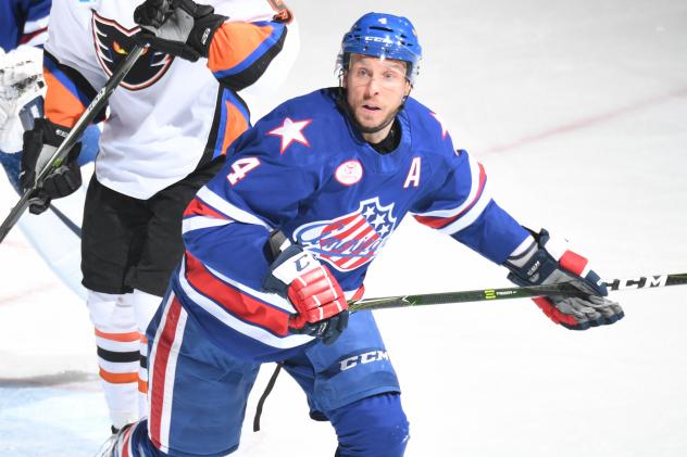 Rochester Americans defenseman Nathan Paetsch