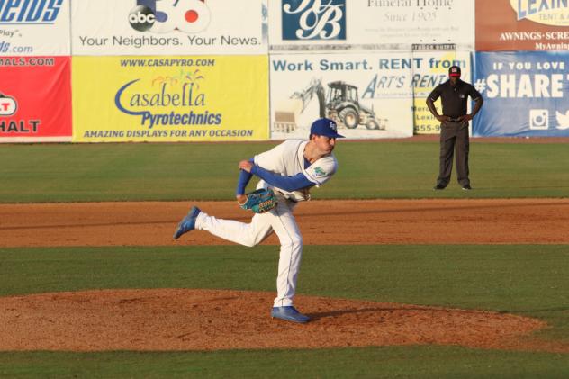 Lexington Legends pitcher Jaret Hellinger