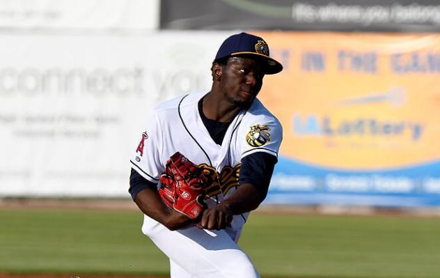 Hector Yan of the Burlington Bees