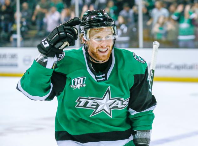 Texas Stars defenseman Dillon Heatherington