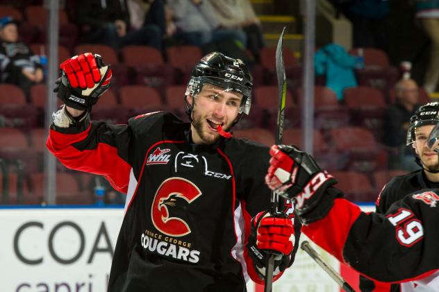 Prince George Cougars defenceman Cole Moberg