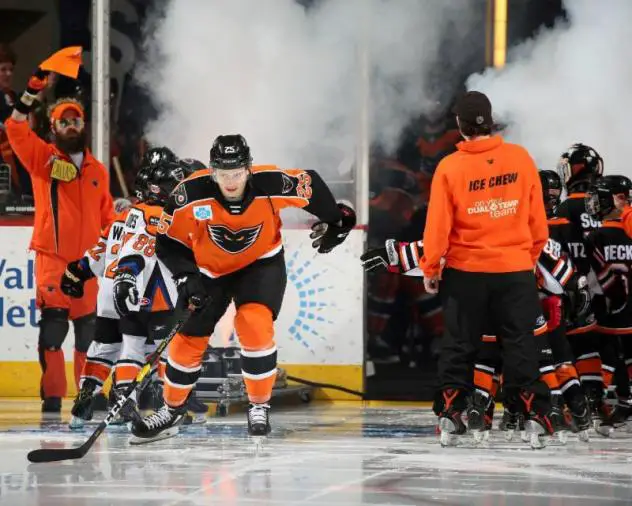 Lehigh Valley Phantoms enter the ice