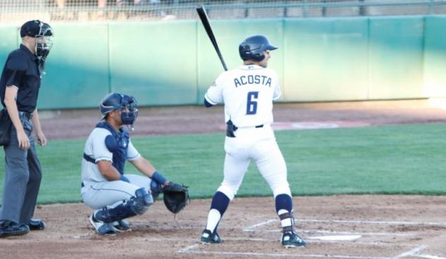 Tri-City Dust Devils outfielder Matthew Acosta