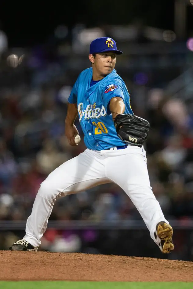 Amarillo Sod Poodles pitcher Andres Munoz